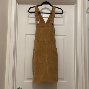 Corduroy Overall Dress